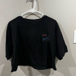 vans crop top